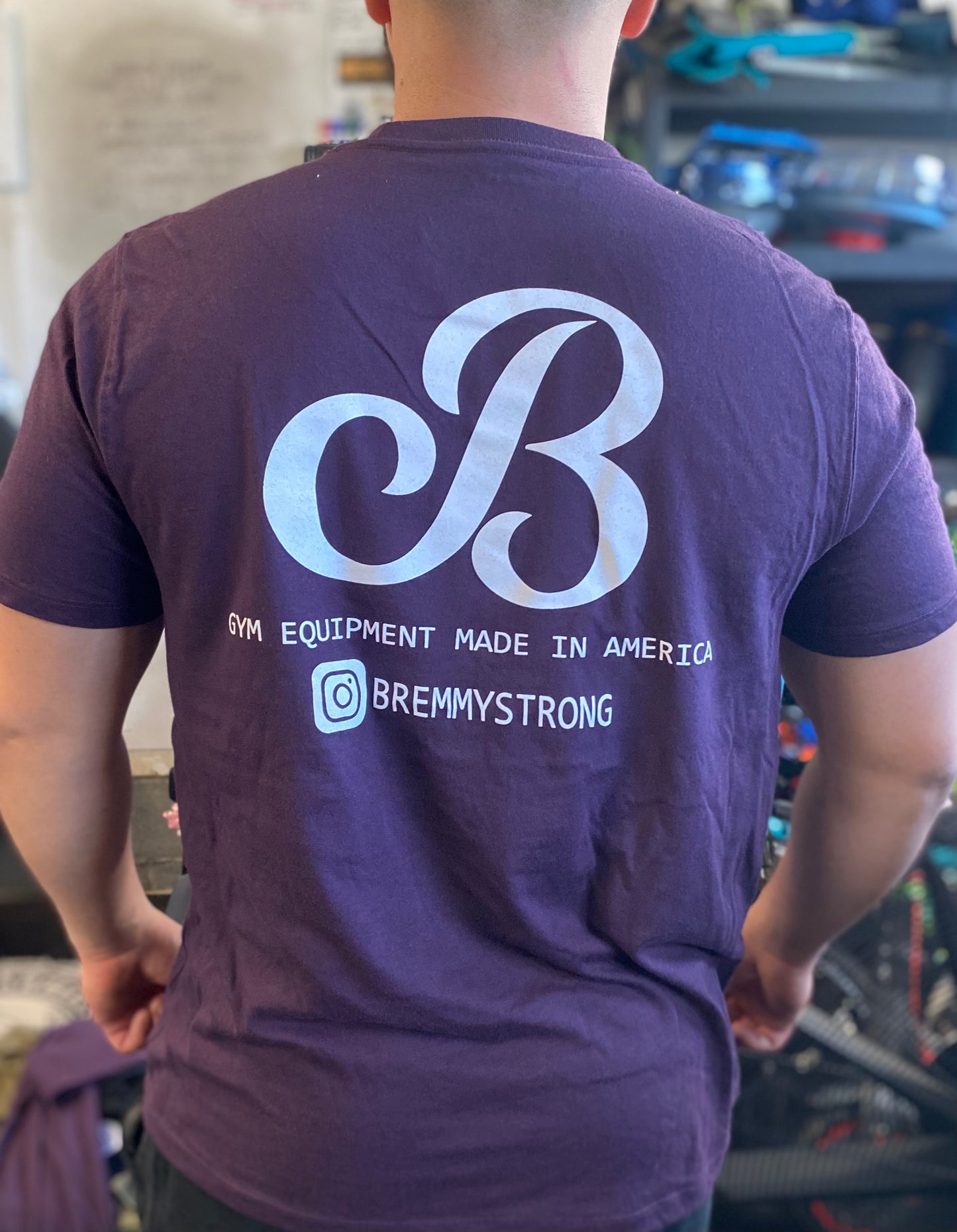 Classic Logo Purple Tee