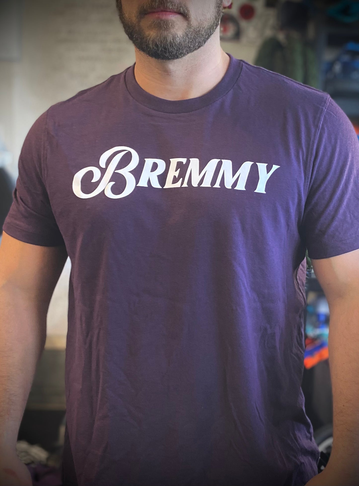 Classic Logo Purple Tee